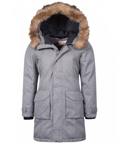 Aurora Womens Down Jacket Dark Grey $46.50 Jackets