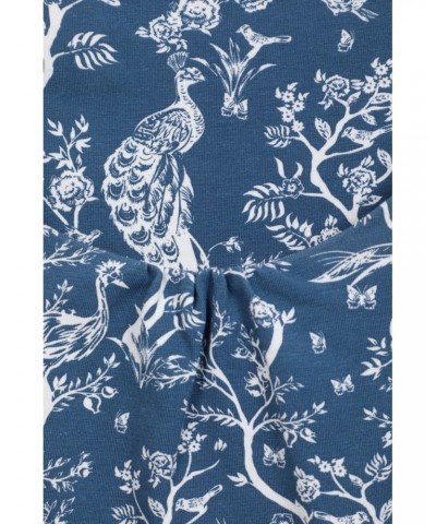 Orchid Patterned Womens UV Dress Blue $18.86 Dresses & Skirts