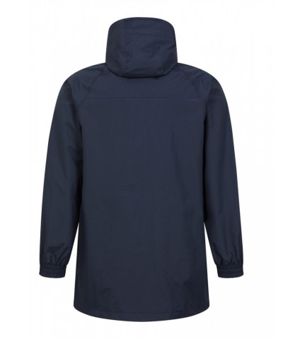 Glacier II Mens Long Waterproof Jacket Navy $43.20 Jackets