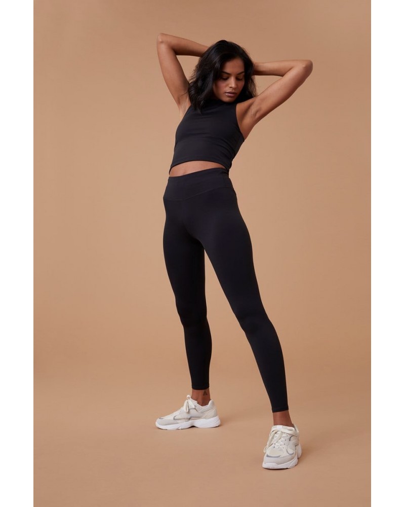 Rapidity Womens Leggings Black $24.00 Active