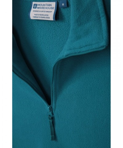 Camber Womens Half-Zip Fleece Dark Teal $13.24 Fleece