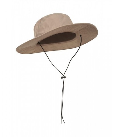 Travel Anti-Mosquito Mens Brim Hat Beige $23.59 Accessories