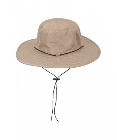 Travel Anti-Mosquito Mens Brim Hat Beige $23.59 Accessories