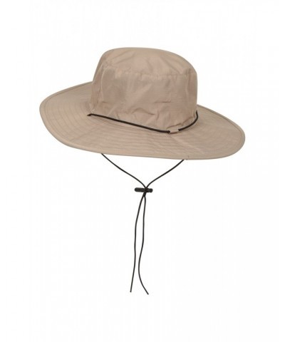 Travel Anti-Mosquito Mens Brim Hat Beige $23.59 Accessories