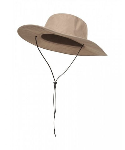 Travel Anti-Mosquito Mens Brim Hat Beige $23.59 Accessories