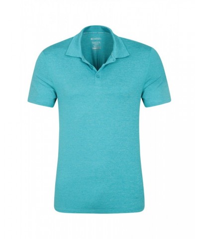 Mens Agra Stripe Polo Bright Blue $19.46 Tops