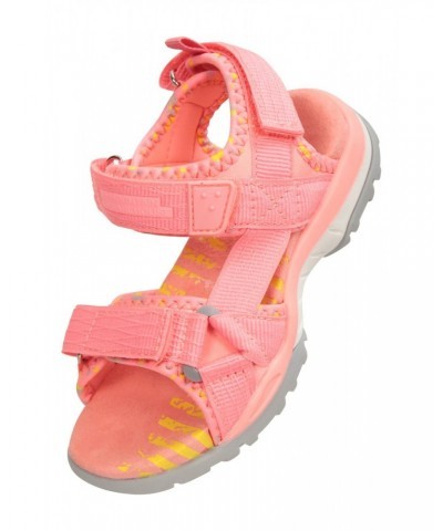 Neptune Kids Hiking Sandals Coral $16.23 Footwear