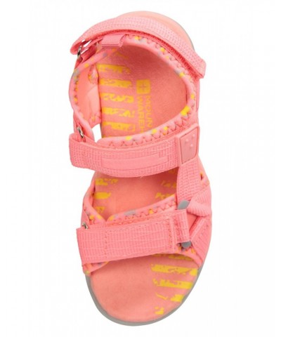 Neptune Kids Hiking Sandals Coral $16.23 Footwear