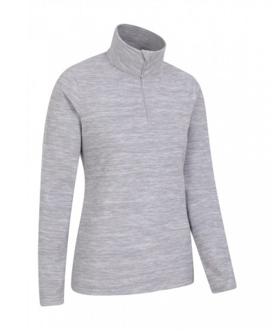 Snowdon Melange Womens Fleece Grey $15.38 Fleece