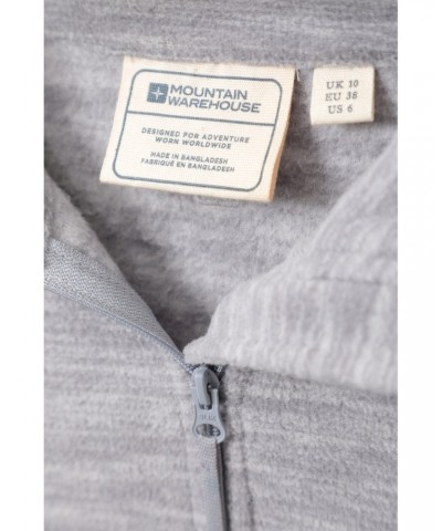 Snowdon Melange Womens Fleece Grey $15.38 Fleece