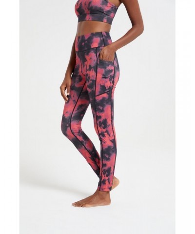 Alight Womens Full-Length Leggings Berry $17.60 Active