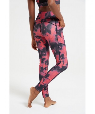 Alight Womens Full-Length Leggings Berry $17.60 Active