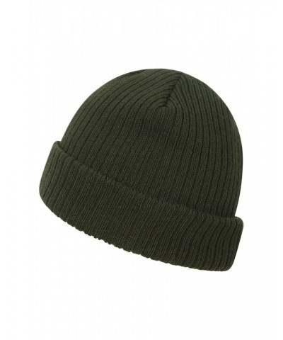 Thinsulate Knitted Mens Beanie Khaki $13.49 Accessories