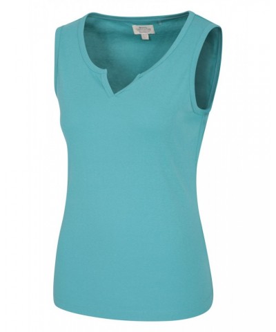 Drift Womens Tank Top Green $10.00 Tops