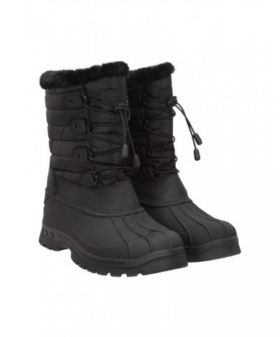 Whistler Womens Adaptive Snow Boots Black $20.51 Footwear