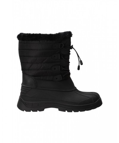 Whistler Womens Adaptive Snow Boots Black $20.51 Footwear