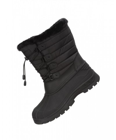 Whistler Womens Adaptive Snow Boots Black $20.51 Footwear