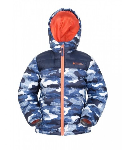 Seasons Printed Kids Insulated Jacket Orange $25.64 Jackets