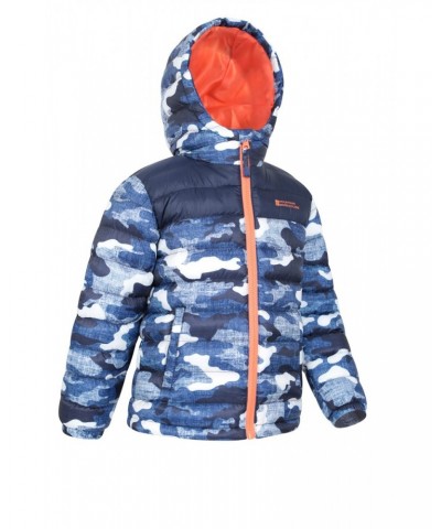 Seasons Printed Kids Insulated Jacket Orange $25.64 Jackets