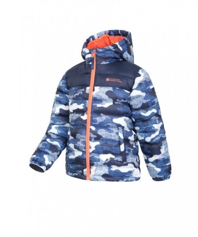 Seasons Printed Kids Insulated Jacket Orange $25.64 Jackets