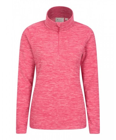 Snowdon Melange Womens Fleece Pink $15.38 Fleece