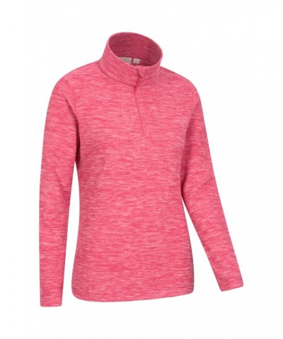 Snowdon Melange Womens Fleece Pink $15.38 Fleece