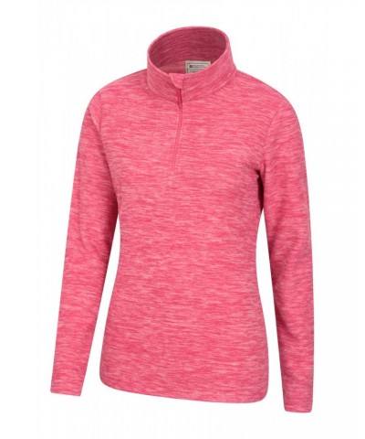 Snowdon Melange Womens Fleece Pink $15.38 Fleece