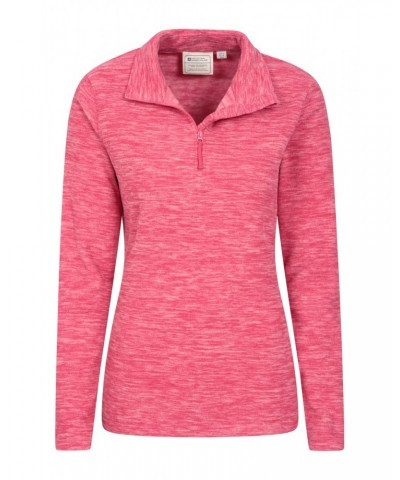 Snowdon Melange Womens Fleece Pink $15.38 Fleece