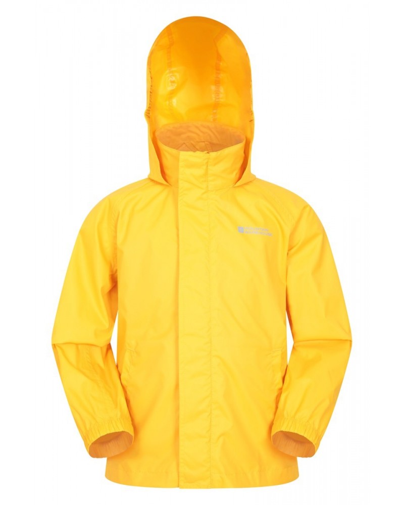 Pakka II Kids Waterproof Jacket Bright Yellow $13.50 Jackets