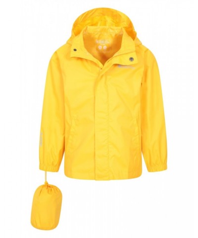 Pakka II Kids Waterproof Jacket Bright Yellow $13.50 Jackets