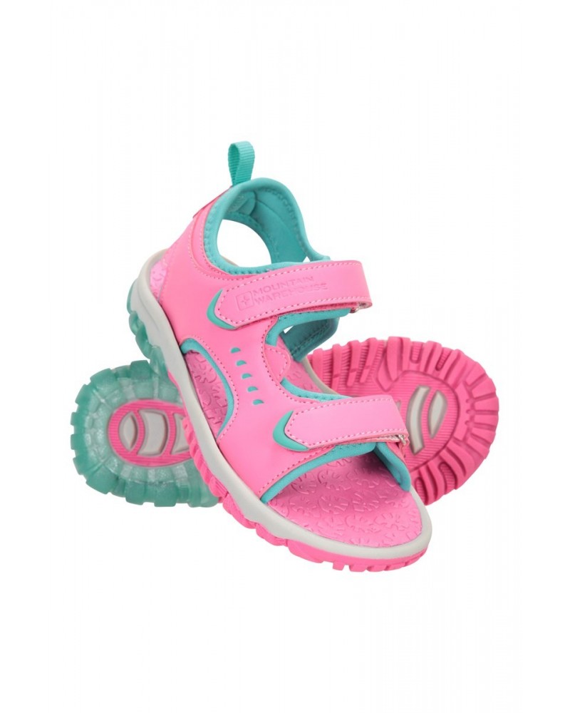 Marine Light-Up Kids Sandals Bright Pink $14.24 Footwear