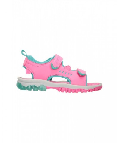 Marine Light-Up Kids Sandals Bright Pink $14.24 Footwear