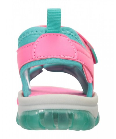 Marine Light-Up Kids Sandals Bright Pink $14.24 Footwear