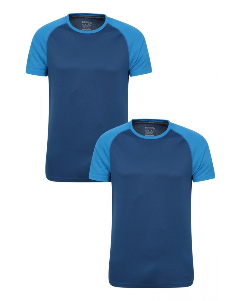 Endurance Mens T-Shirt Multipack Navy $15.11 Tops