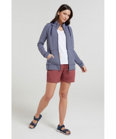 Woolamai Womens Full-Zip Hoodie Navy $24.91 Tops