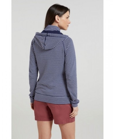 Woolamai Womens Full-Zip Hoodie Navy $24.91 Tops