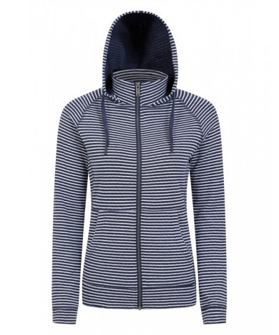 Woolamai Womens Full-Zip Hoodie Navy $24.91 Tops