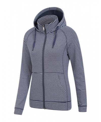 Woolamai Womens Full-Zip Hoodie Navy $24.91 Tops