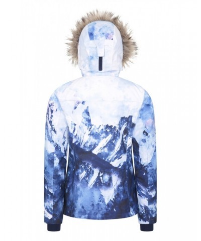 Nordic Extreme Printed Womens Ski Jacket Blue $44.20 Jackets