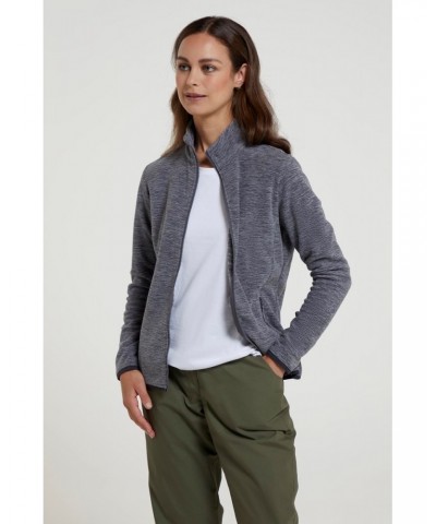 Snowdon Melange II Womens Full-Zip Fleece Charcoal $17.02 Fleece