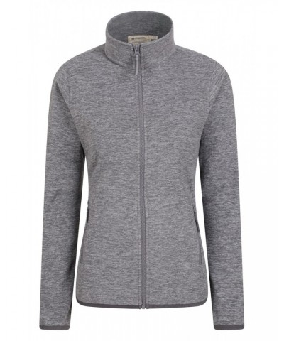 Snowdon Melange II Womens Full-Zip Fleece Charcoal $17.02 Fleece