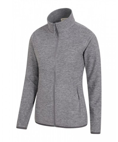 Snowdon Melange II Womens Full-Zip Fleece Charcoal $17.02 Fleece