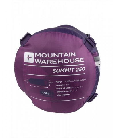 Summit 250 Sleeping Bag Berry $27.55 Sleeping Bags