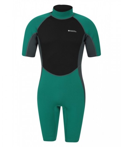 Shorty Mens 2.5/2mm Wetsuit Green $30.24 Swimwear