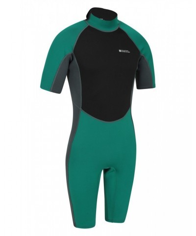 Shorty Mens 2.5/2mm Wetsuit Green $30.24 Swimwear