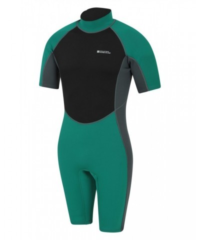 Shorty Mens 2.5/2mm Wetsuit Green $30.24 Swimwear